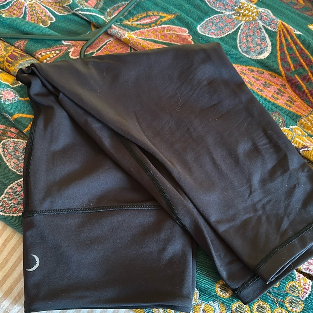 Zyia Active Light N Tight Hi Rise Crop Pant Black 17" 12